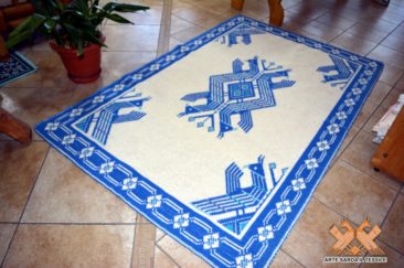 tappeto pavoni tutto pieno