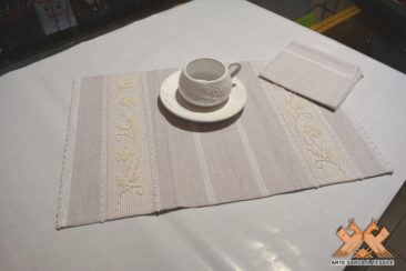 tovaglietta da colazione disegno rosellina